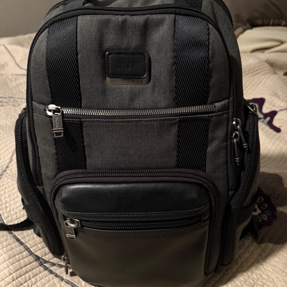 Tumi Alpha Bravo Backpack (Black) - Picture 2 of 4